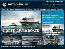 Tablet Screenshot of portboathouse.com